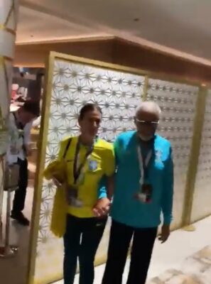 Gilberto Gil é hostilizado no Qatar