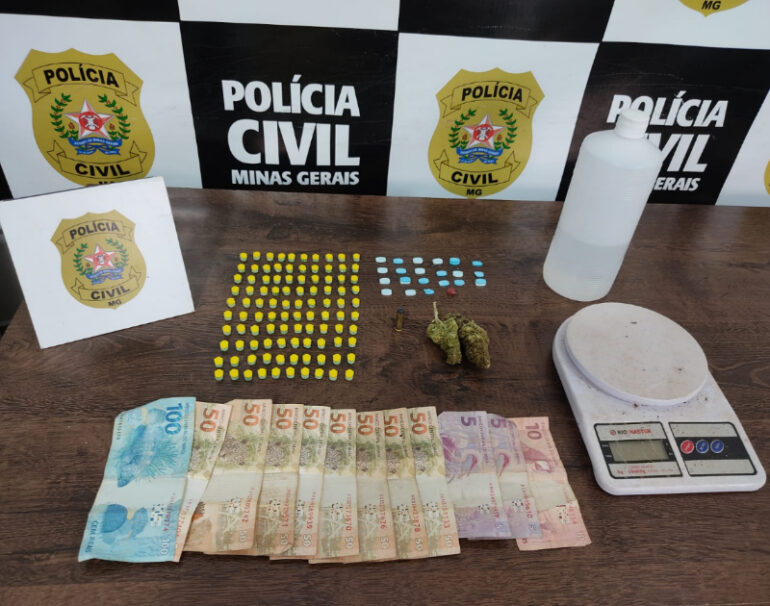 Operação Gol de Placa apreende diversas drogas em Minas