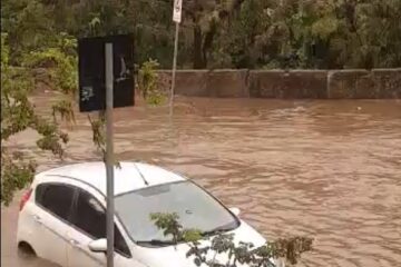 Temporal alaga bairros de Belo Horizonte e causa estragos; veja o vídeo!