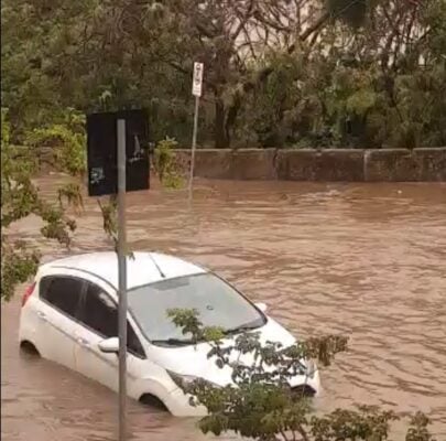 Temporal alaga bairros de Belo Horizonte e causa estragos; veja o vídeo! chuva