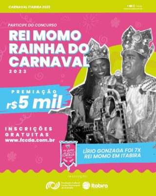 rei momo e rainha do carnaval