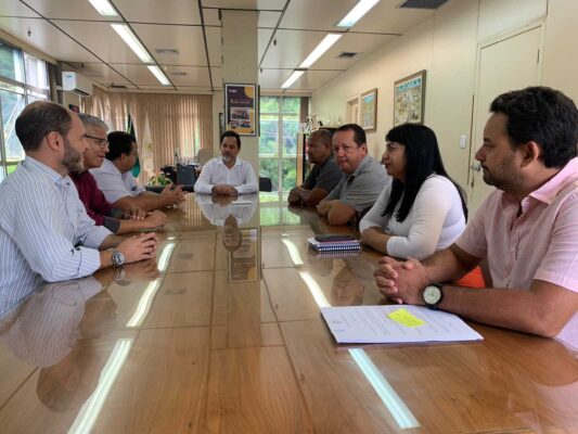 Marco Antônio Lage recebe visita da próxima Mesa Diretora da Câmara de Vereadores de Itabira