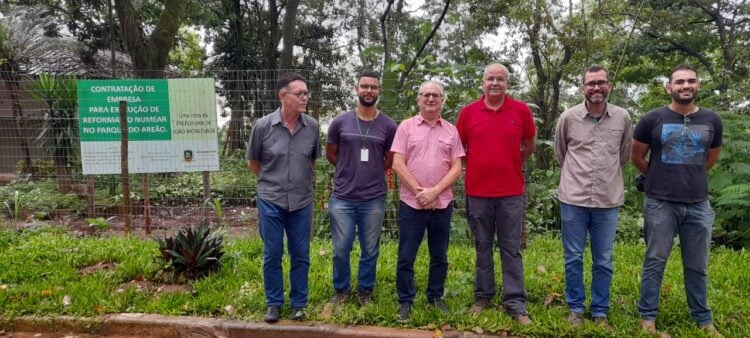 Representantes da Unifei e Instituto Espinhaço visitam Parque do Areão