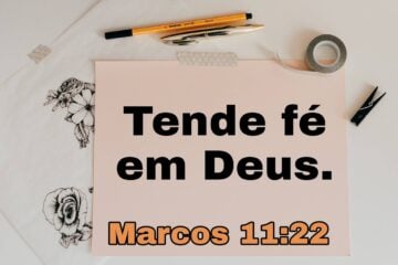 Tende fé em Deus