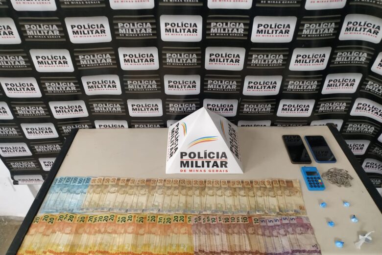 Polícia Militar prende dois homens por envolvimento com o tráfico de drogas em João Monlevade
