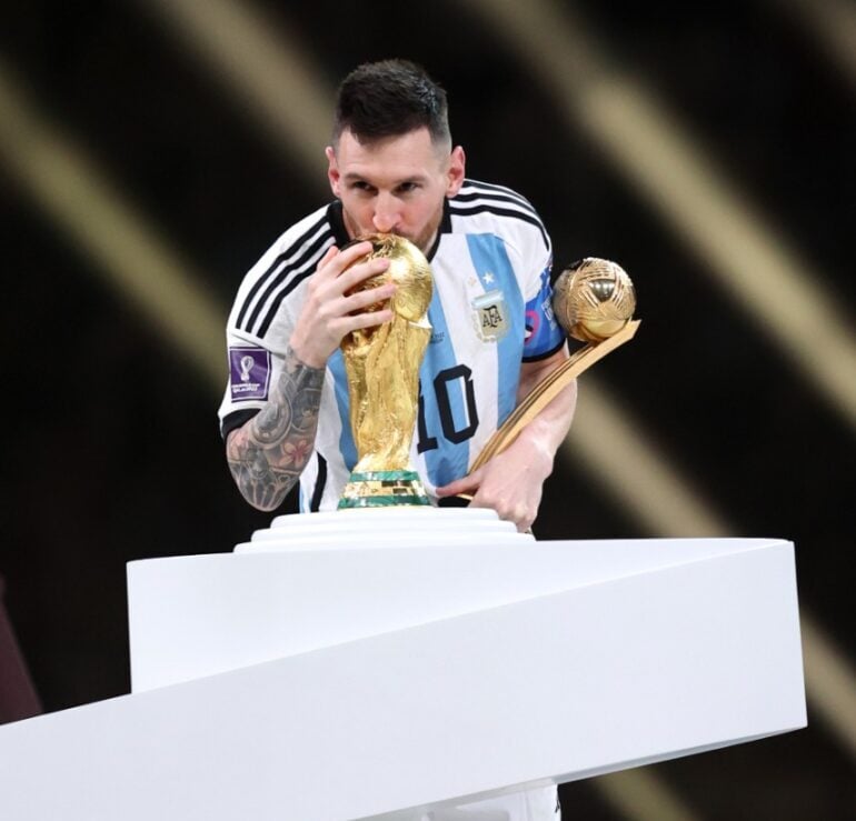 Messi é o primeiro jogador eleito melhor da Copa do Mundo em duas edições