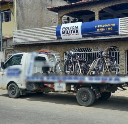 Polícia Militar de Ipaba intensifica fiscalização de bicicletas motorizadas