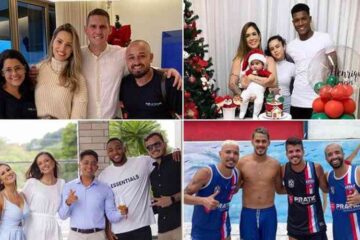 Fotos da última semana de férias dos jogadores do Cruzeiro