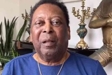 Internado em São Paulo, Pelé agradece mensagens de apoio: ‘Estou forte’