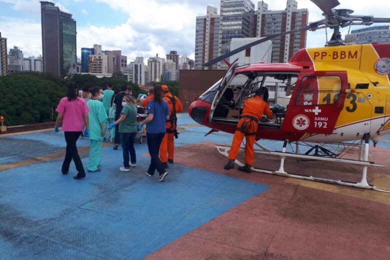 Criança de 4 anos se afoga em piscina e precisa ser levado para o Hospital João XXIII