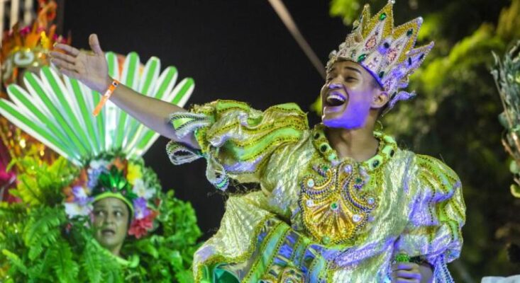 desfile das escolas de samba do carnaval