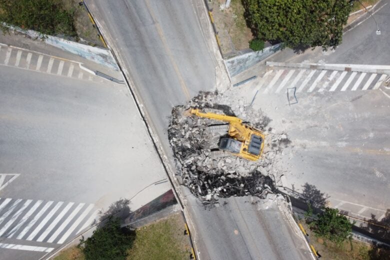 Prefeitura de Fabriciano dá início às obras do novo viaduto no trevo da cidade