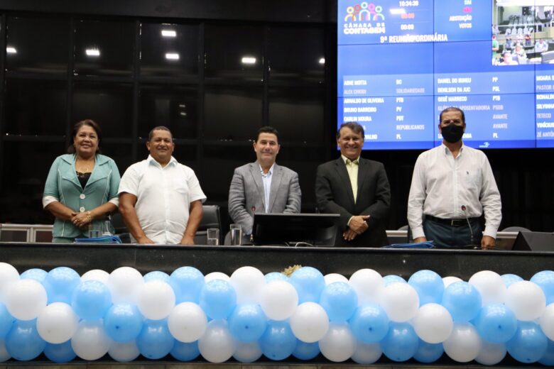 Mesa Diretora da Câmara Municipal de Contagem vai para mais um biênio