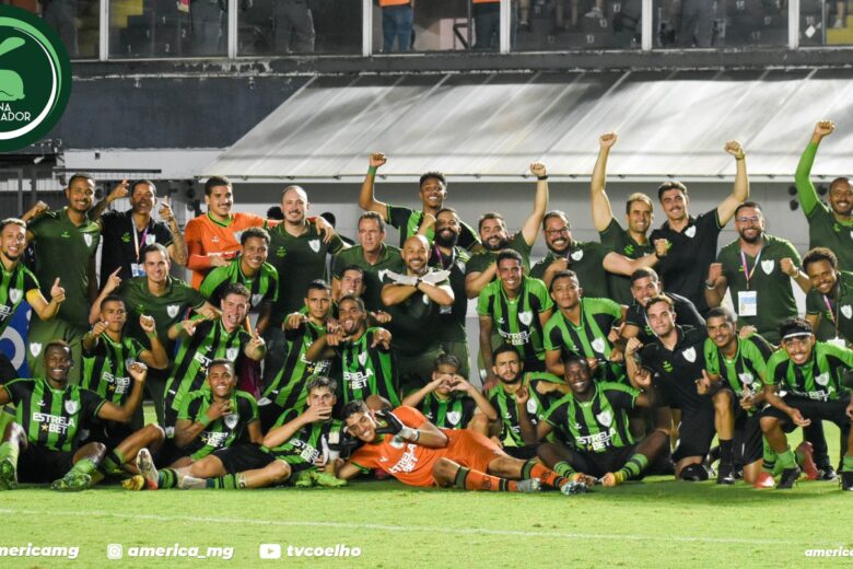 América-MG supera Santos na Vila e decide Copa São Paulo contra o Palmeiras