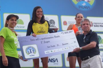 Itabirana Larissa Quintão fica em segundo lugar no Troféu Cidade de SP