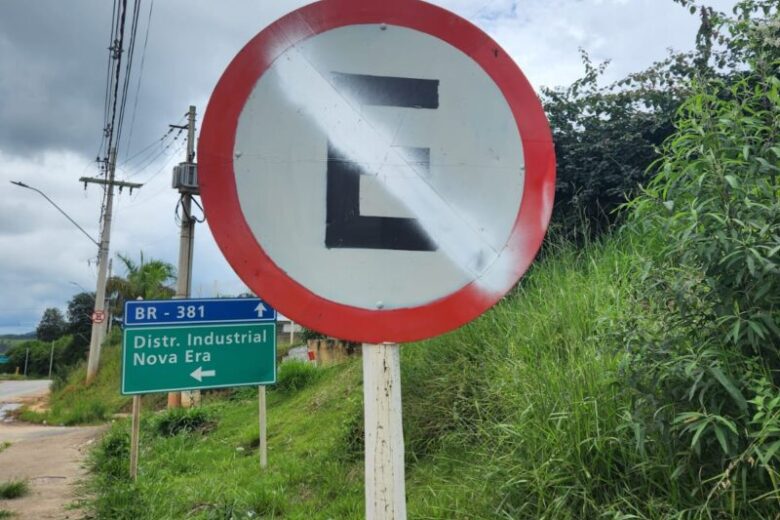 Itabira: vandalismo e descumprimento de normas de trânsito na rodovia do CDI