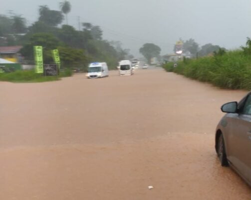 BR-381: alagamento interdita a rodovia próximo a Belo Horizonte; veja o vídeo;