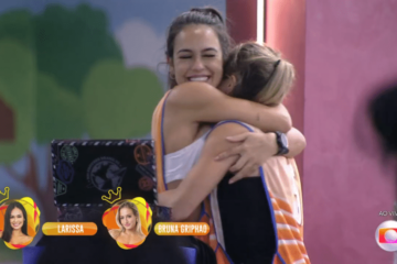 Bruna e Larissa vencem prova em dupla e se tornam primeiras líderes do ‘BBB 23’