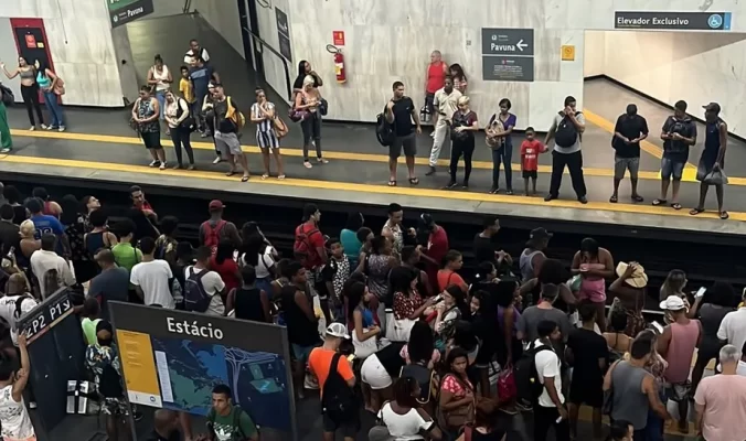 Acidente no MetrôRio tem 28 vítimas até o momento