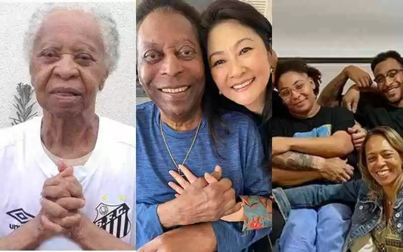 Mulheres, filhos e mãe: veja quem é quem na família de Pelé