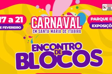 Vai ter folia em Santa Maria de Itabira! Veja a programação completa do ‘Encontro de Blocos’