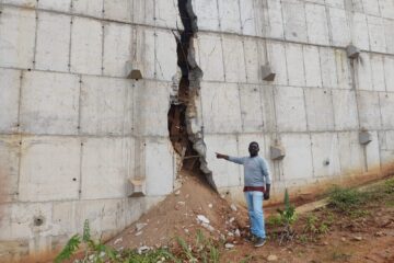 Obra do DNIT que custou R$7 milhões tem estrutura danificada meses após sua construção