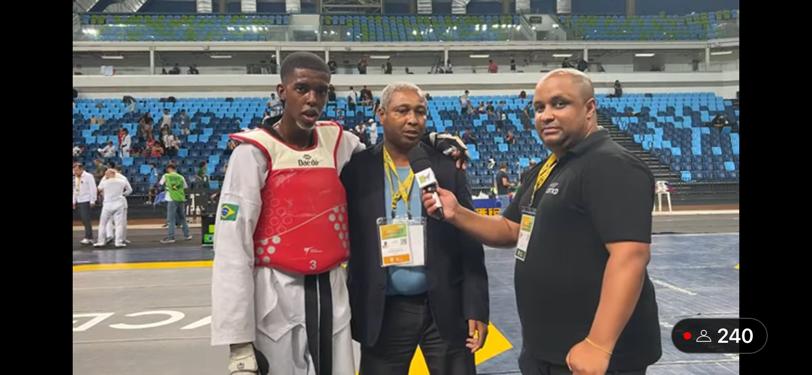 Atletas itabiranos brilham no Grand Slam e representarão o Brasil em mundiais de taekwondo