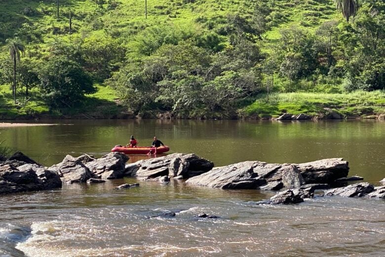 Veterinário continua desaparecido no Rio Santo Antônio