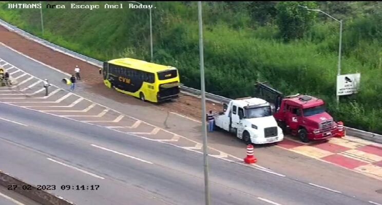 área de escape do anel rodoviário