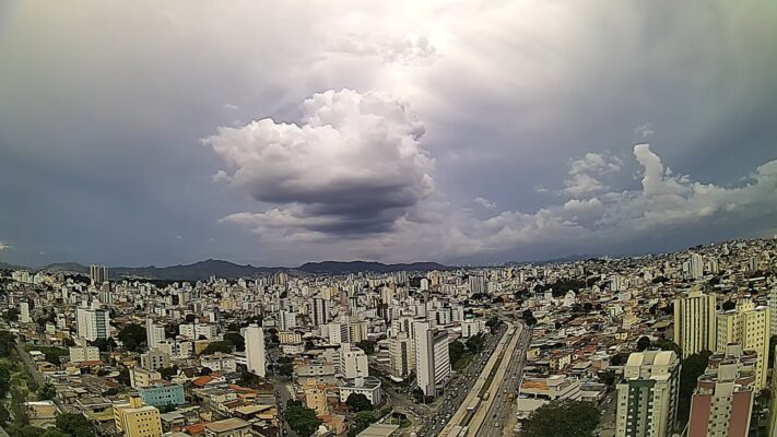 chuva prevista para Belo Horizonte