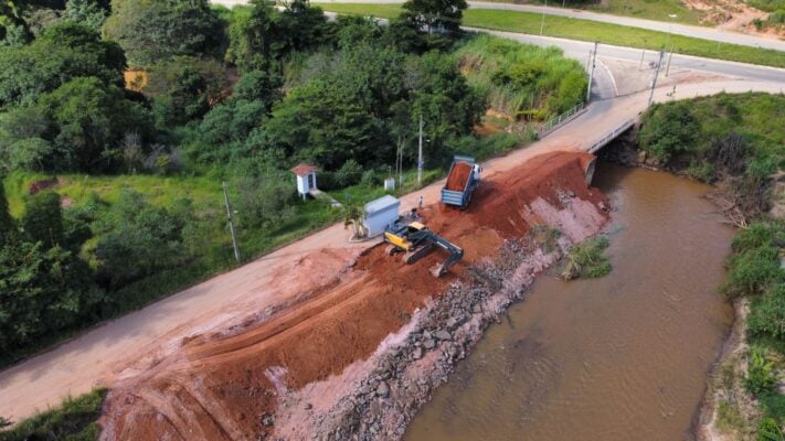 Prefeitura de Santa Maria finaliza obra de contenção no acesso ao bairro União