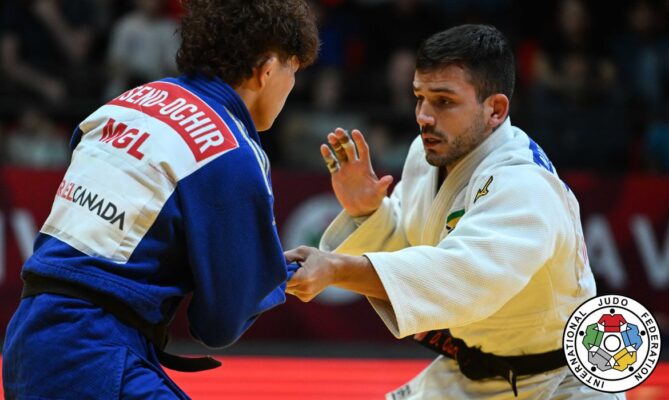 Daniel Cargnin é bronze no Grand Slam de judô de Tel Aviv