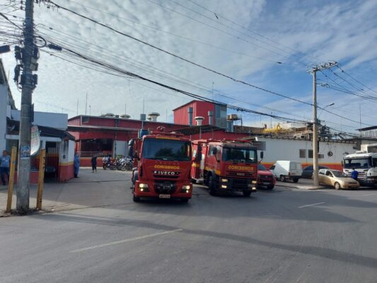 vazamento de gás em Betim, na Grande BH