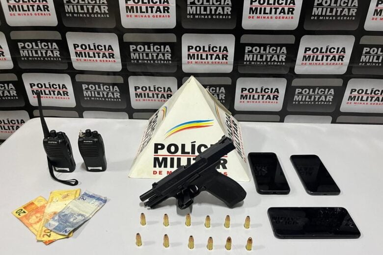 Suspeitos de extração ilegal de minério são presos com arma em Catas Altas