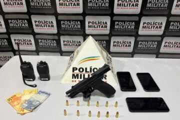 Suspeitos de extração ilegal de minério são presos com arma em Catas Altas
