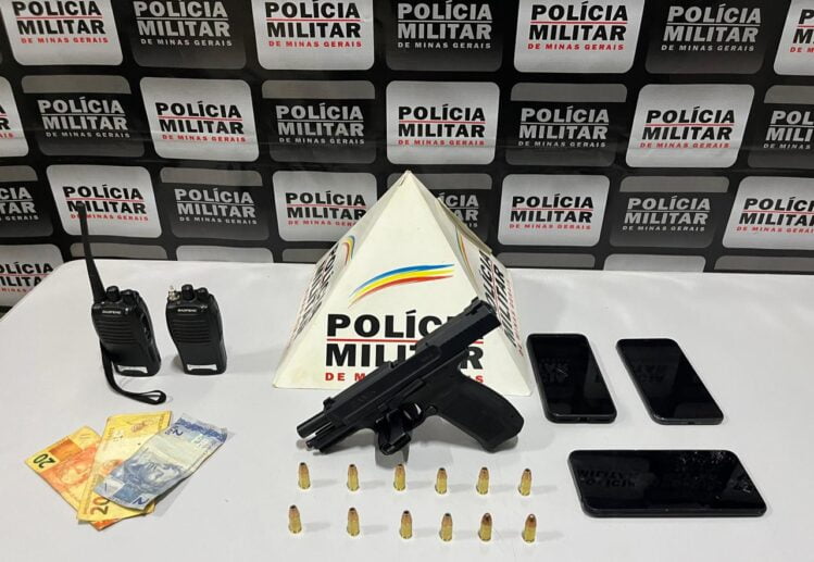 Suspeitos de extração ilegal de minério são presos com arma em Catas Altas