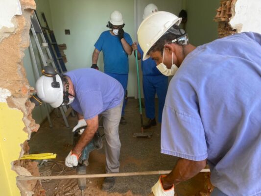 Ambulatório e recepção principal do HNSD passam por reformas