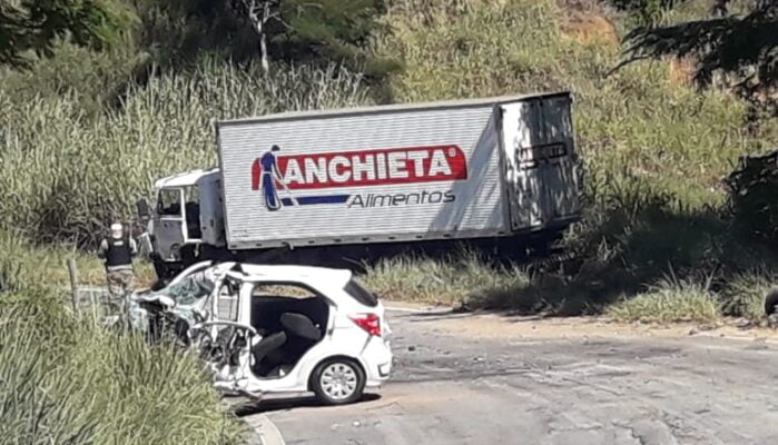 Grave acidente provoca morte e deixa feridos na MGC-120, em Ferros