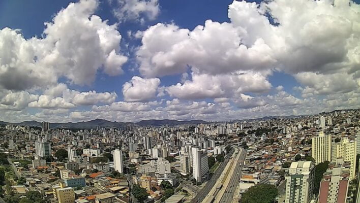 tempo seco em Belo Horizonte