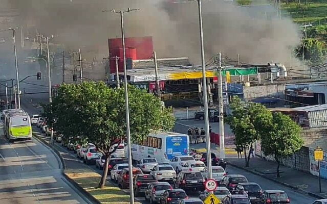 incêndio em Belo Horizonte