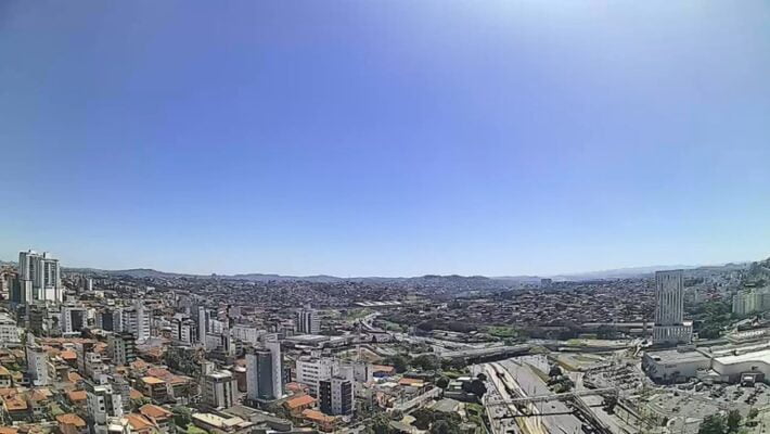 tempo seco em Belo Horizonte; previsão do tempo; baixa umidade relativa do ar