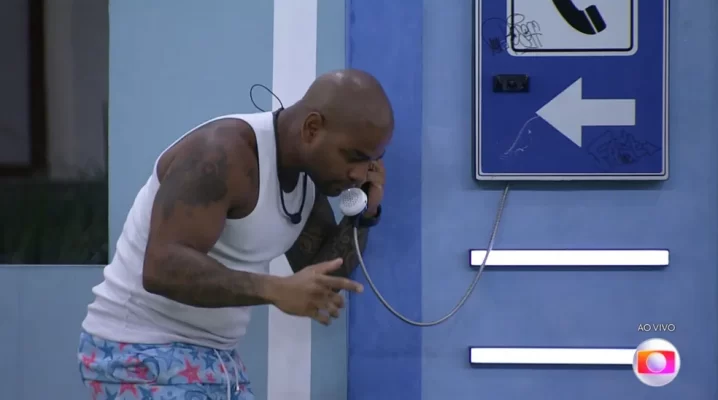 Cezar atende ao Big Fone e se livra do Paredão no BBB 23