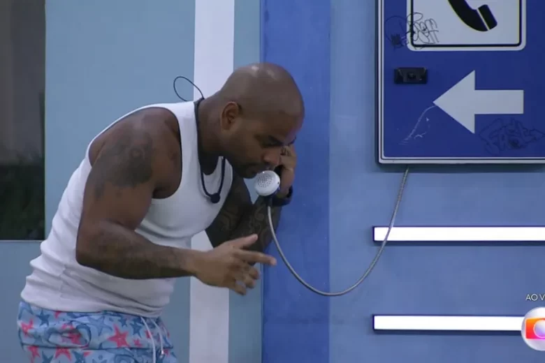 Cezar atende ao Big Fone e se livra do Paredão no BBB 23