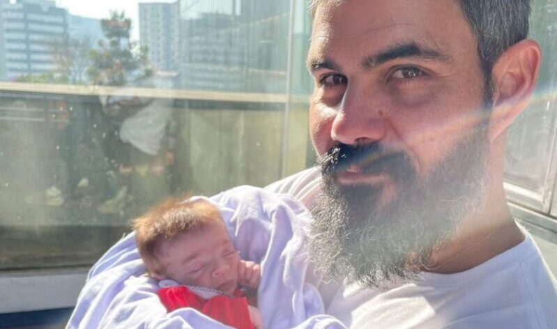‘A vontade de Deus será feita. A nós cabe lutar’, diz Juliano Cazarré sobre saúde da filha