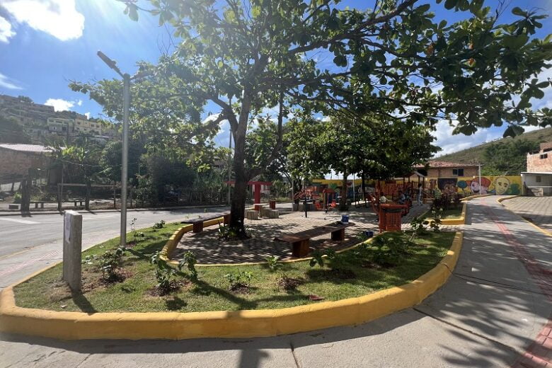 Praça Marias e Josés é revitalizada no bairro Pedreira, em Itabira