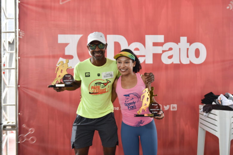 Hudson Charles e Irene Paixão vencem a Pratique Run – DeFato 30 anos; confira a classificação completa