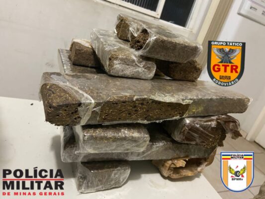 policia-rodoviaria-apreende-barras-de-maconha-em-itabira