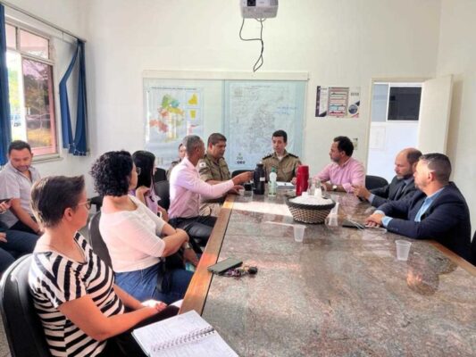 Polícia Militar e Prefeitura de Itabira discutem ações para garantir segurança nas escolas