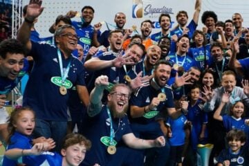 Cruzeiro usa Wallace, atropela Minas, conquista título e se torna o maior campeão da Superliga