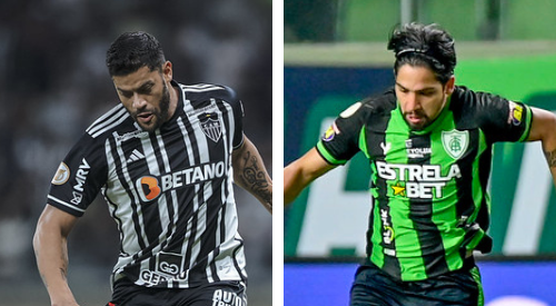 Jornada dupla da Caraça transmite jogos de Atlético e América na Copa do Brasil, às 21h30